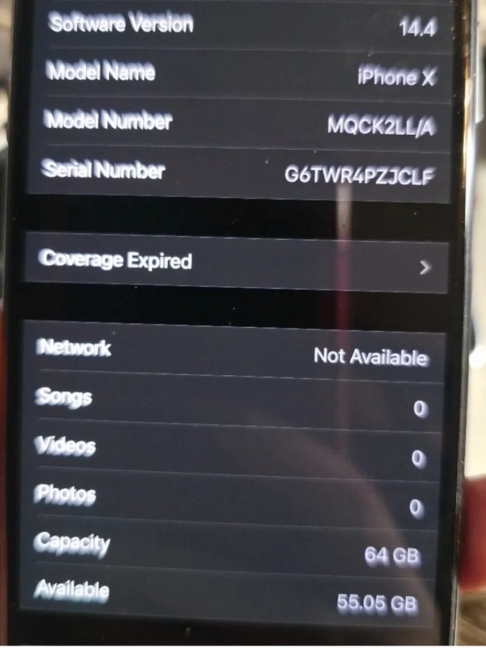 Apple iPhone X 64 GB UNLOCKED Phone Excellent/like new Condition in sleek black